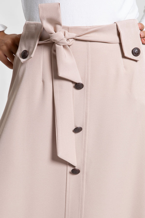 Falda Romeria Hueso - Brío