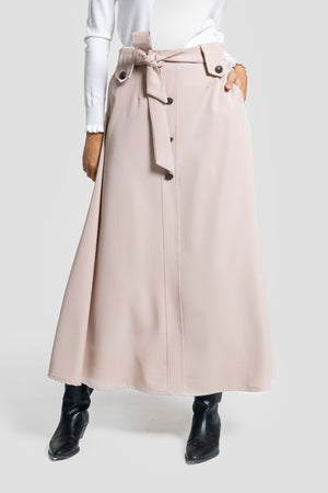 Falda Romeria Hueso - Brío