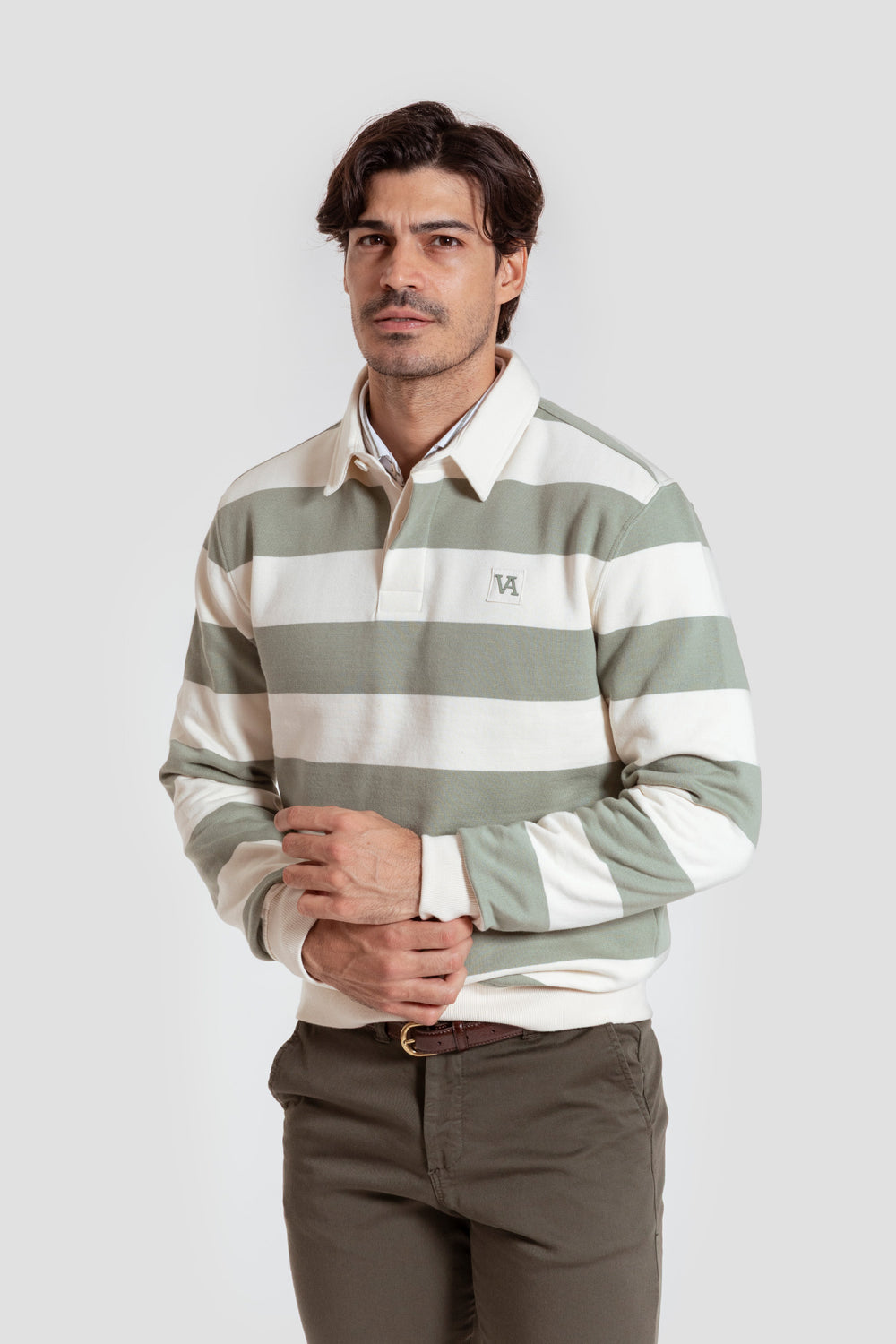 Sudadera Rayas VA Menta - Huella