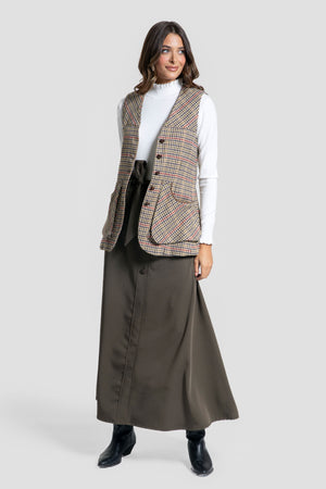 Chaleco Caza Marron - Brío