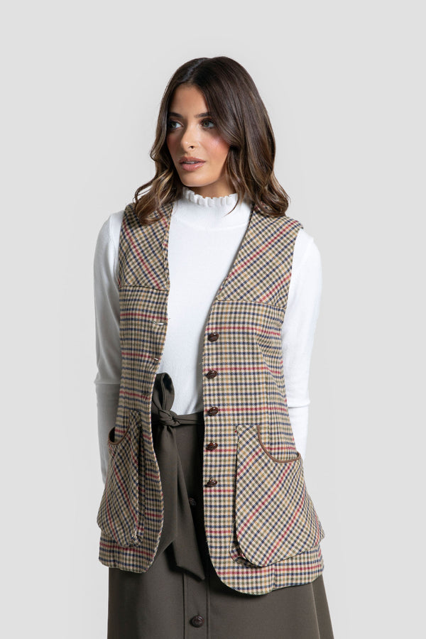 Chaleco Caza Marron - Brío