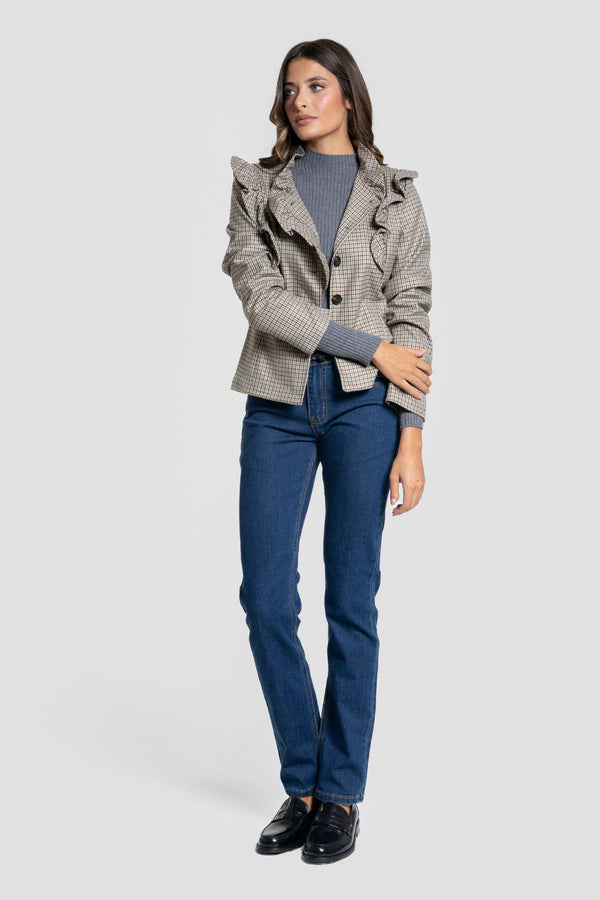 Chaqueta Volante Menta