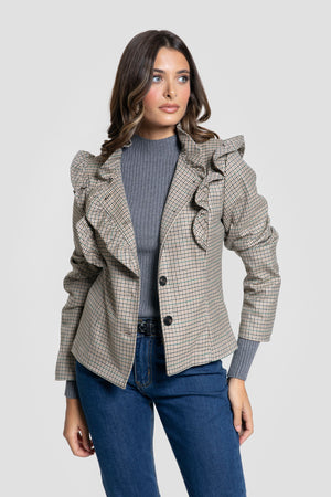 Chaqueta Volante Menta