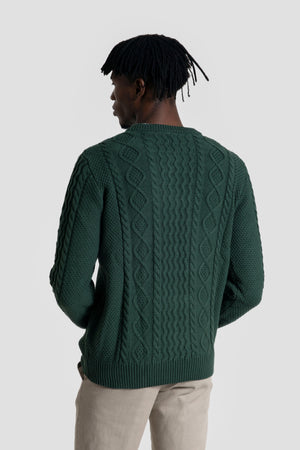 Jersey Punto Trenzado Botella