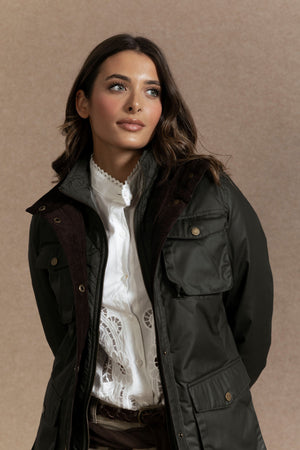 Abrigo Bolsillos Marino