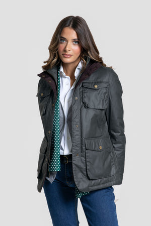 Abrigo Bolsillos Kaki