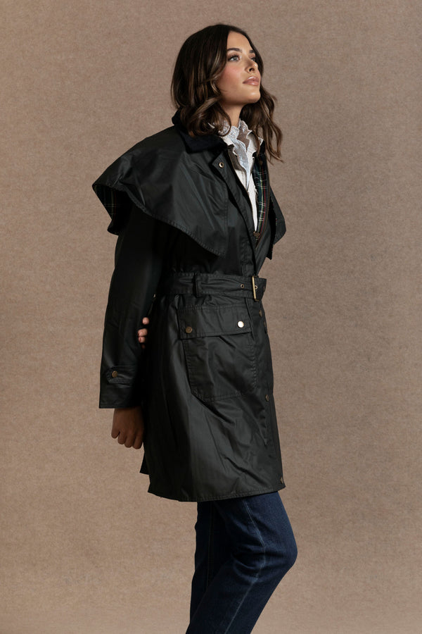 Abrigo Mujer Largo Marino