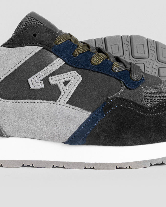 Zapatillas Deportivas Verde Kaki con Azul