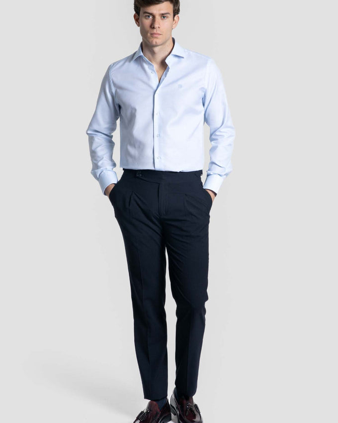 Camisa Social Azul-Claro