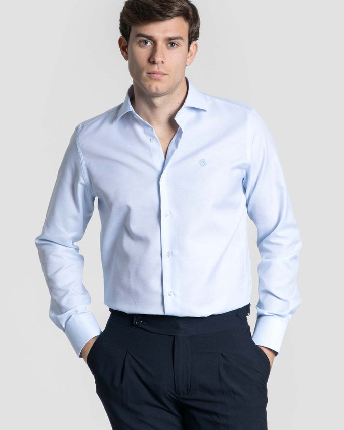 Camisa Social Azul-Claro