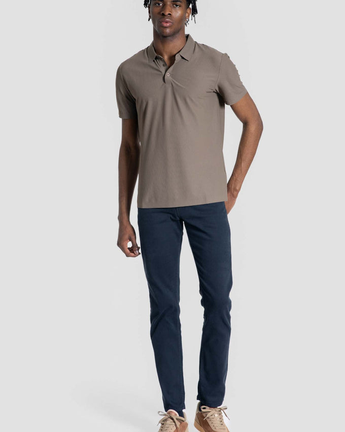 Polo de malha técnica