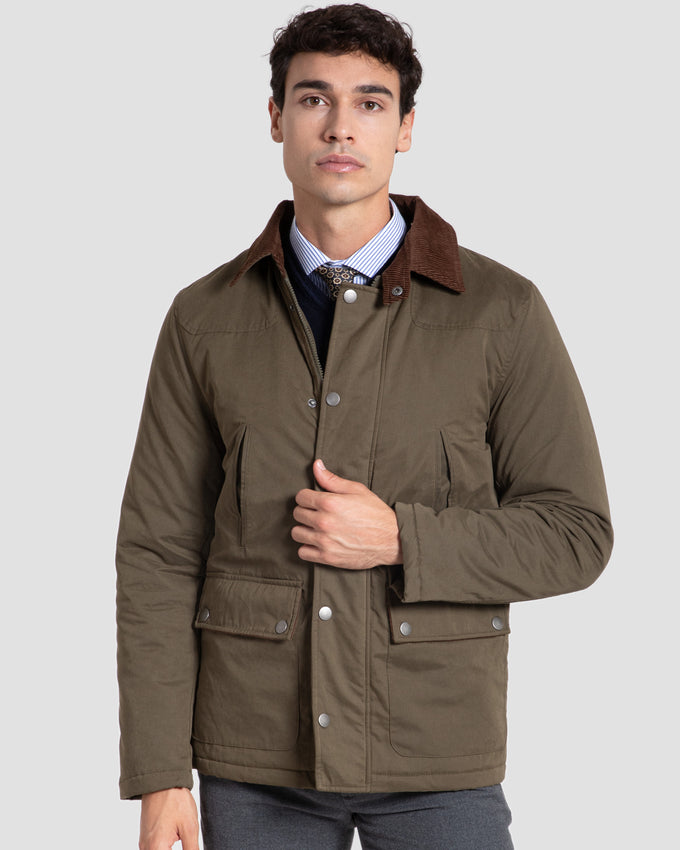Parka Kaki Cuello Micropana