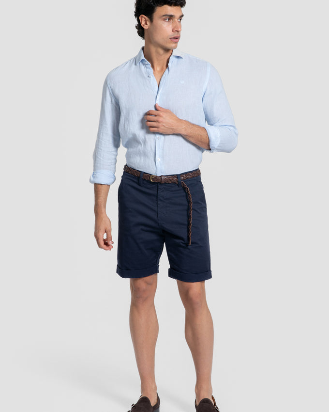 Bermudas Azul-Marinho
