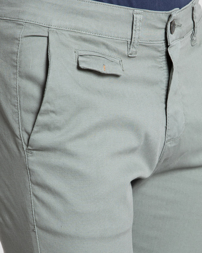 Pantalón chino hoja de hombre