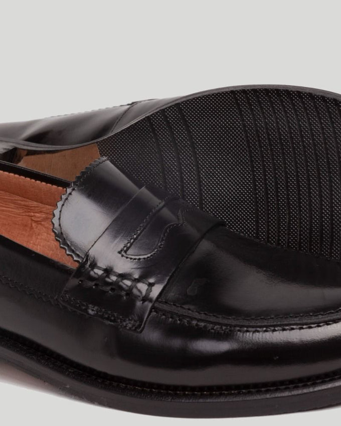 Black Penny Loafer