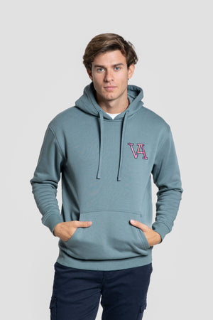 Sudadera VA Etnica Gorro Verde Menta - Raíces