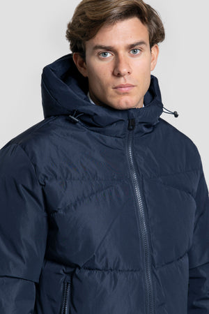 Chaqueton Largo Marino