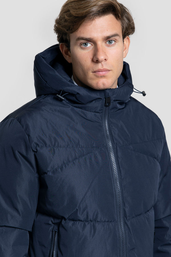 Chaqueton Largo Marino