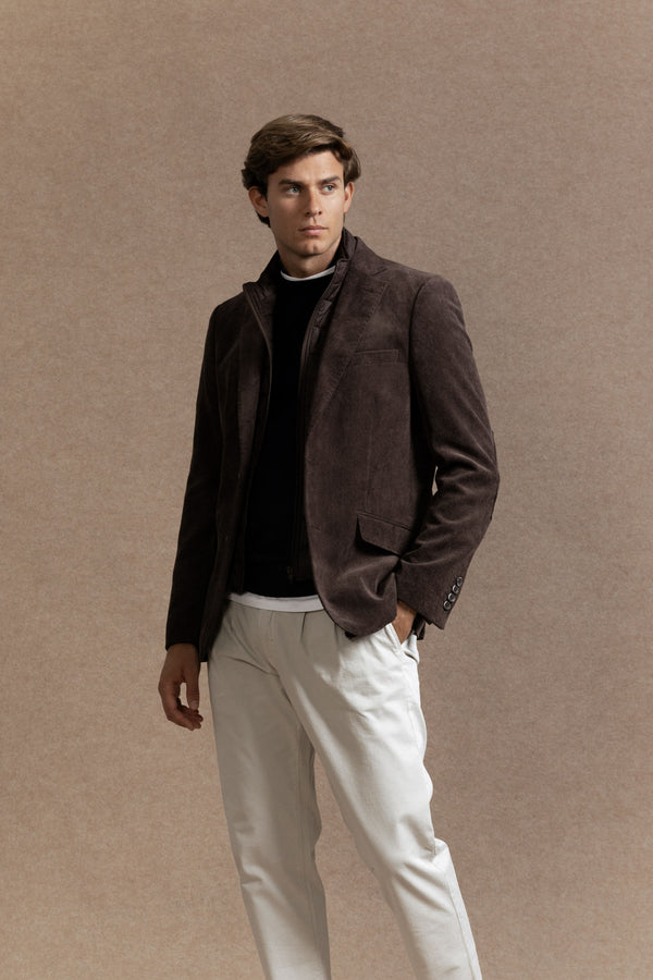 Americana Bullas Marrón