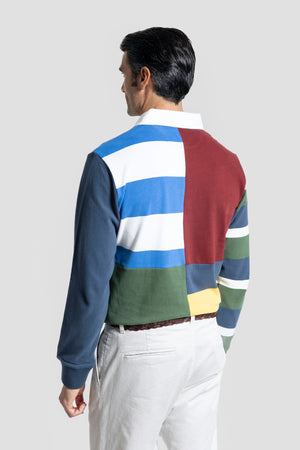 Polo Manga Larga Burdeos