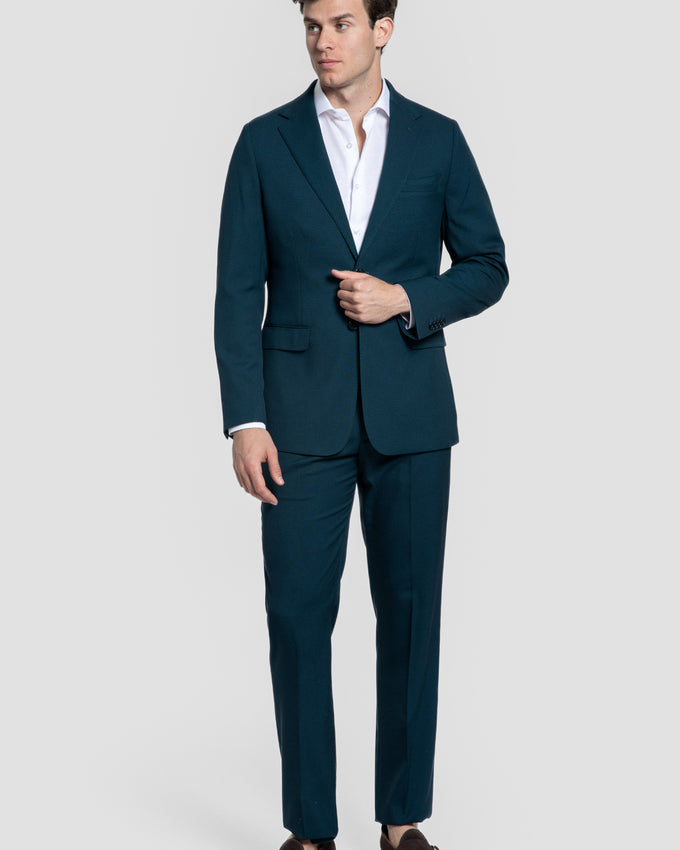 Traje Liso Color Petróleo