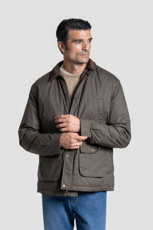 Chaqueton Bolsillos Kaki - Huella