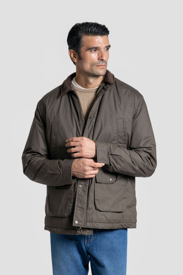 Chaqueton Bolsillos Kaki - Huella