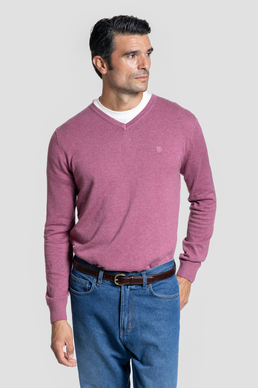 Jersey Cuello Pico Buganvilla - Raíces