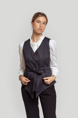 NAVY ROMERIA VEST
