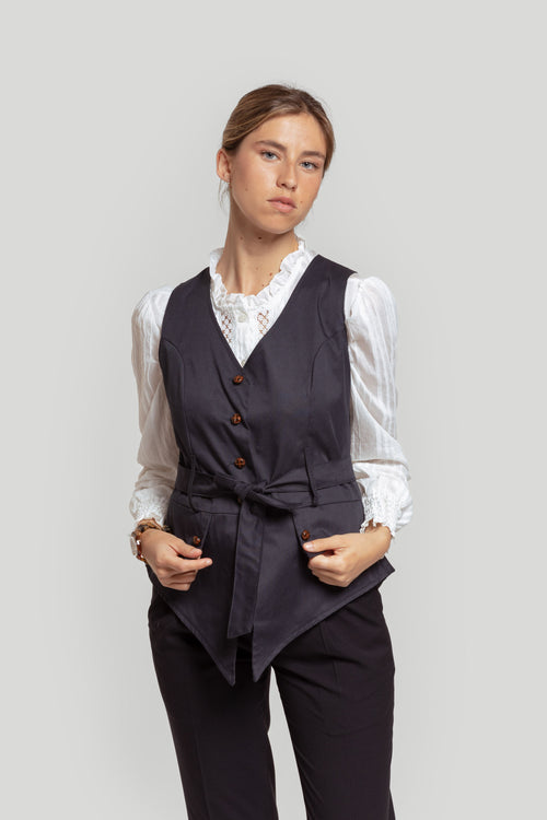 NAVY ROMERIA VEST