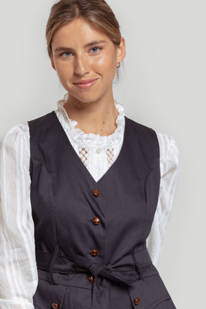 NAVY ROMERIA VEST