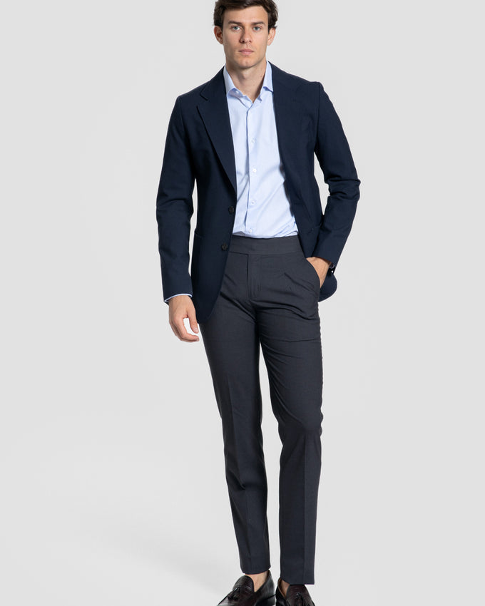 Camisa Vestir Espiga Celeste