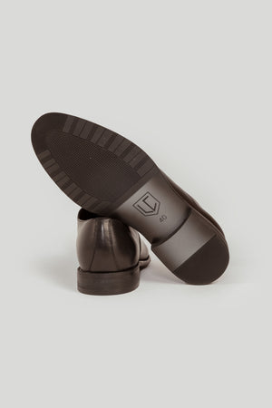 Zapato Fandilla Negro Cuero