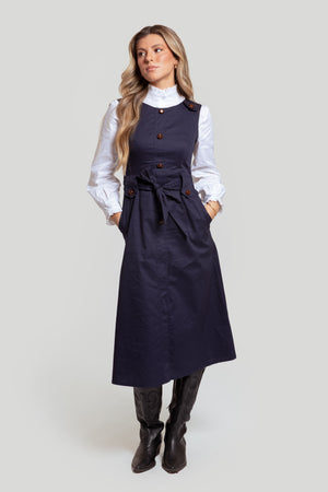 Vestido Rocio Azul - Raíces