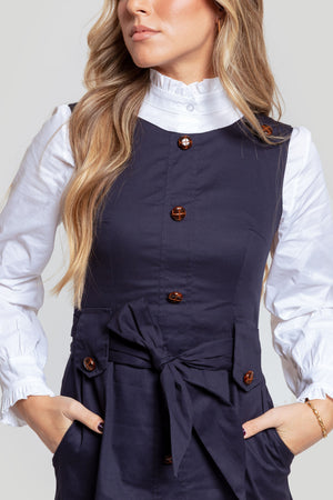 Vestido Rocio Azul - Raíces