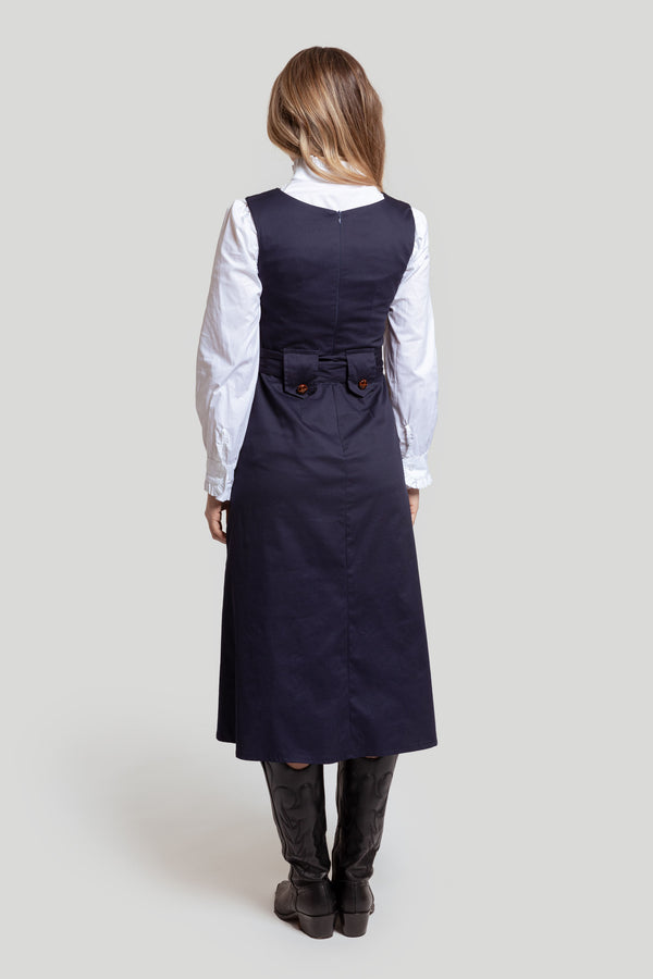 Vestido Rocio Azul - Raíces