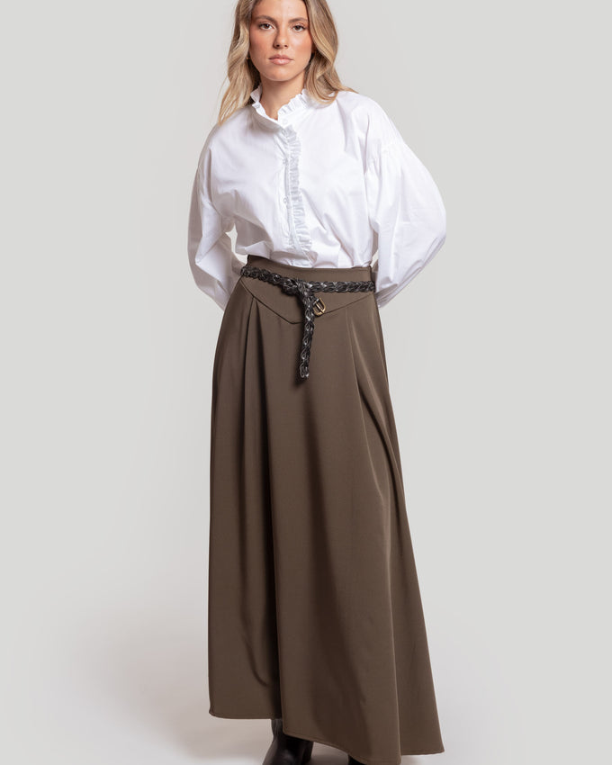 Falda Campera Pico Kaki