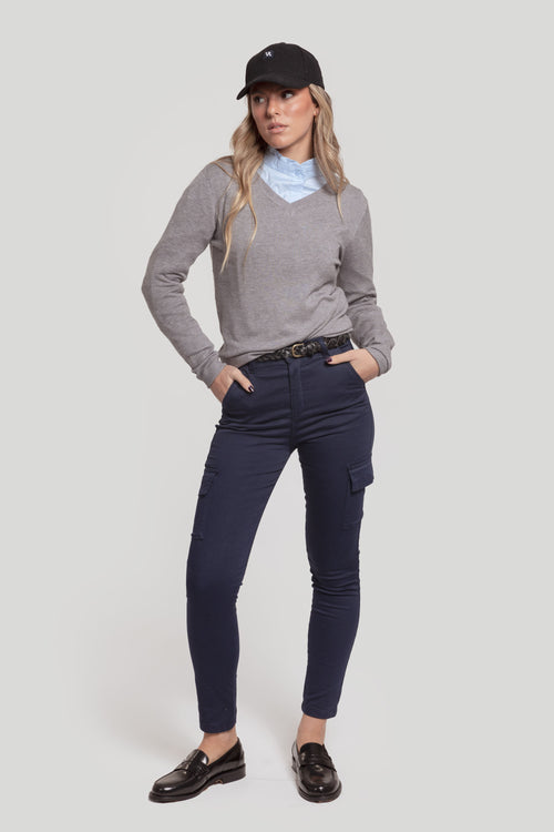 Pantalón Cargo Azul Marino - Legado