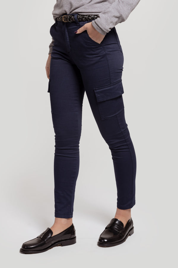 Pantalón Cargo Azul Marino - Legado