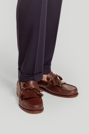 Zapato de Vestir Cuero Marron