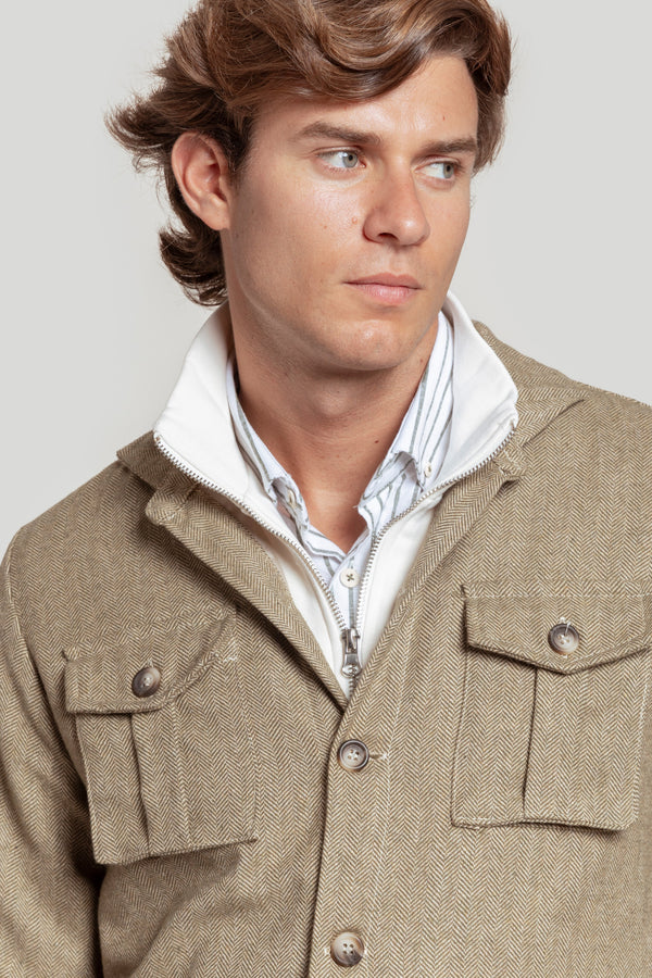 Parka Bolsillos Kaki - Brío