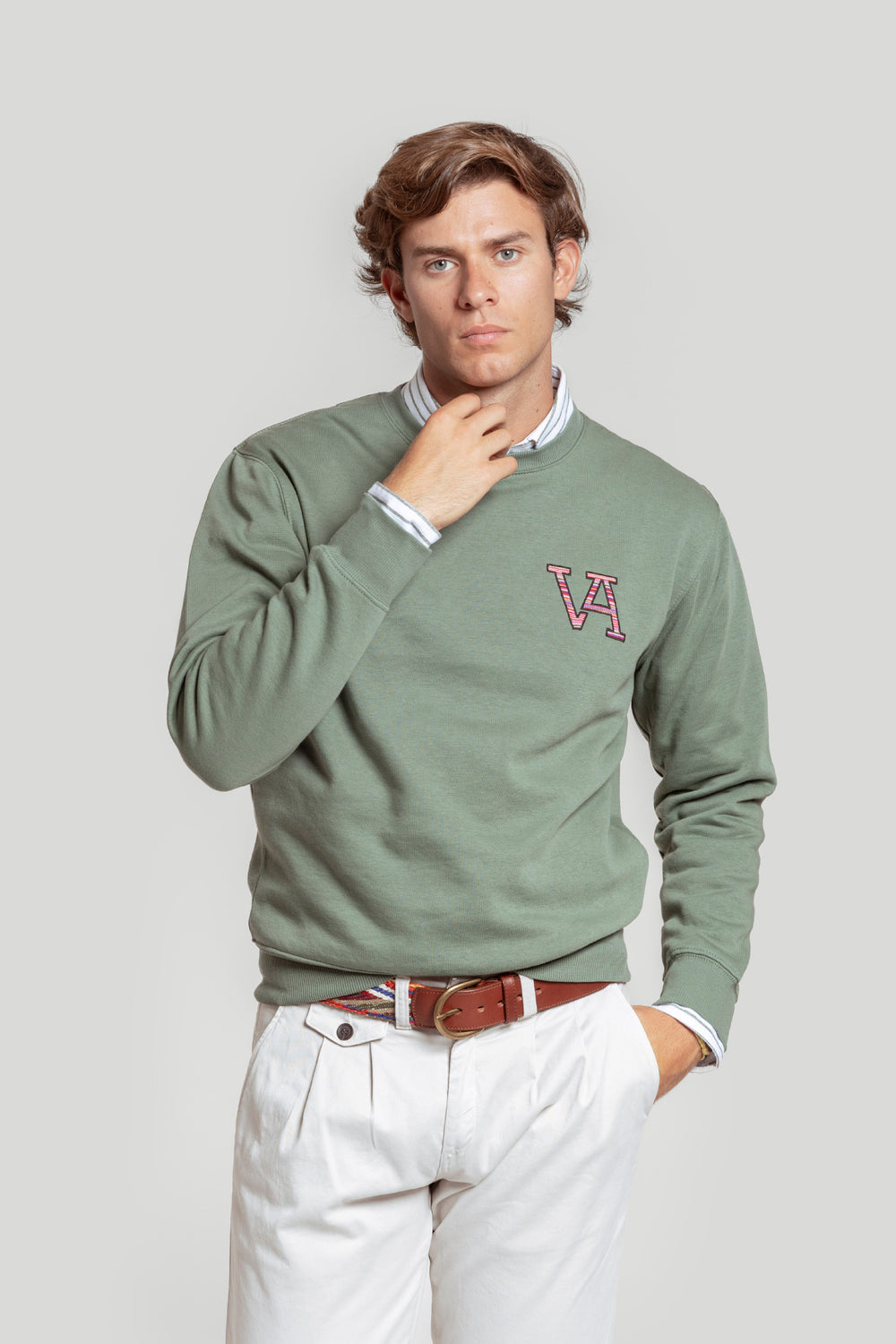 Sudadera Va Etnica Hoja - Raíces