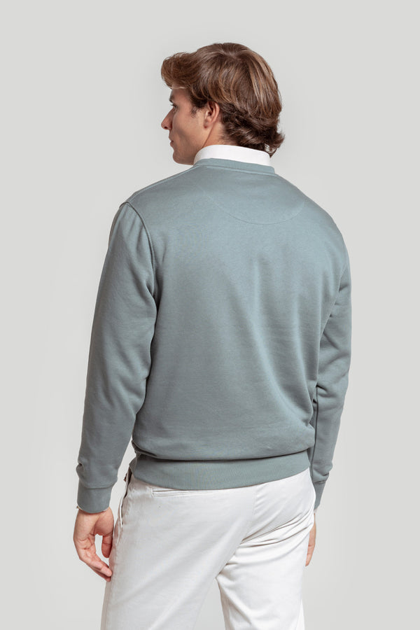 Sudadera Va Etnica Verde Menta - Raíces