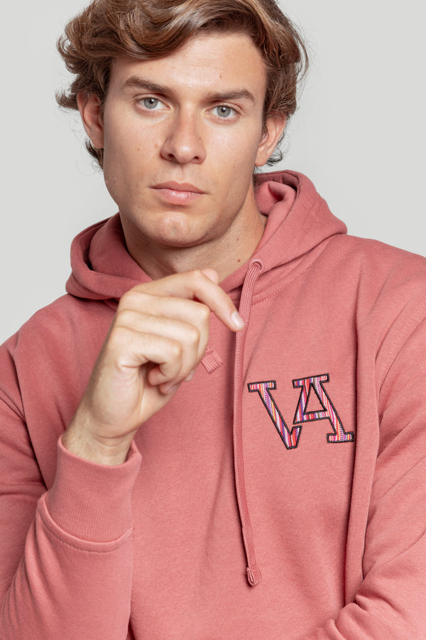 Sudadera VA Etnica Gorro Teja - Raíces