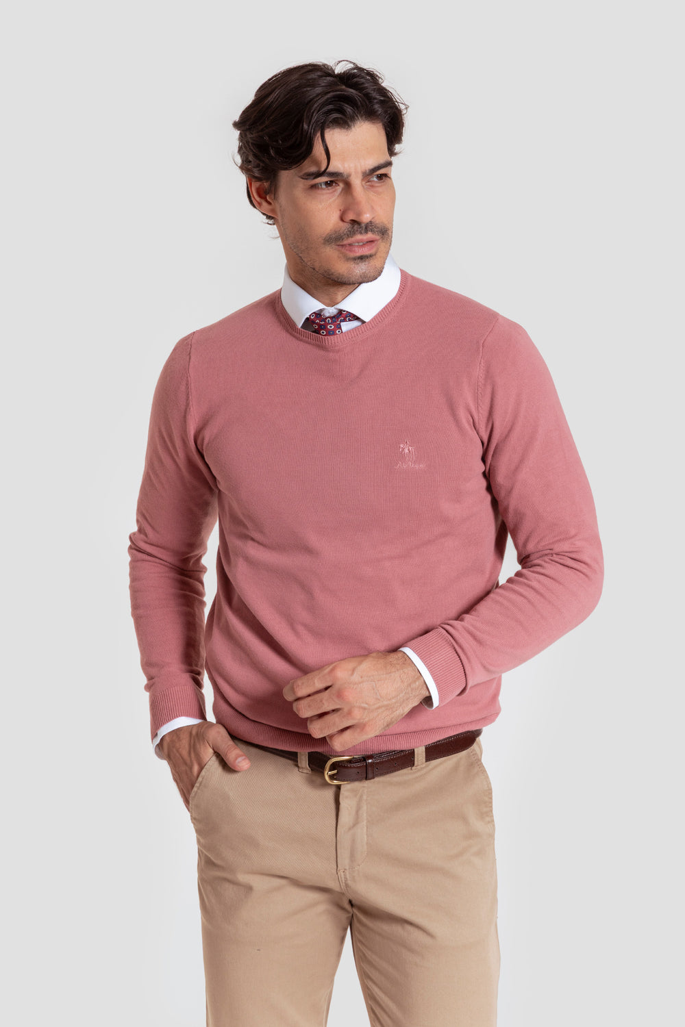 Jersey Cuello Caja Maquillaje - Raíces