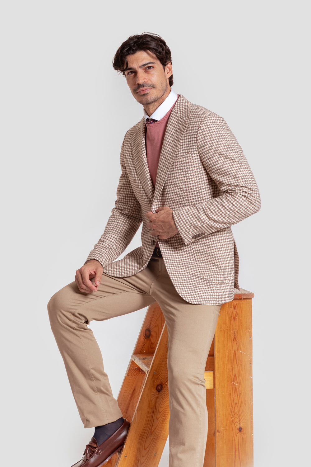 Americana Pata de Gallo Camel - Legado