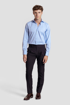 Camisa Vestir Espiga Celeste - Huella