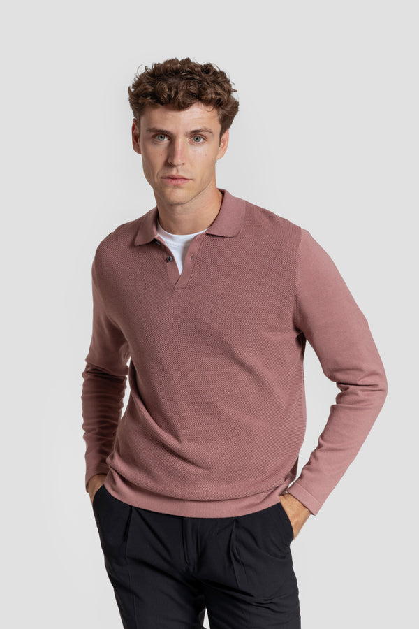 Jersey Cuello Botones Maquillaje - Raíces