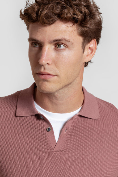 Jersey Cuello Botones Maquillaje - Raíces