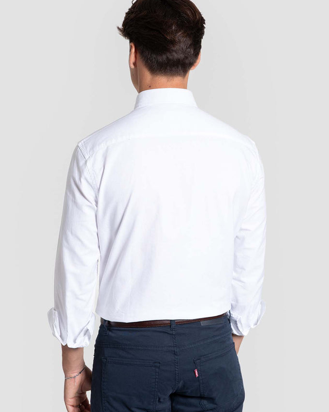 Camisa Oxford Escudo